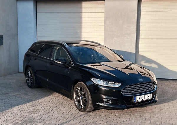Ford Mondeo cena 56300 przebieg: 206575, rok produkcji 2015 z Słubice małe 704